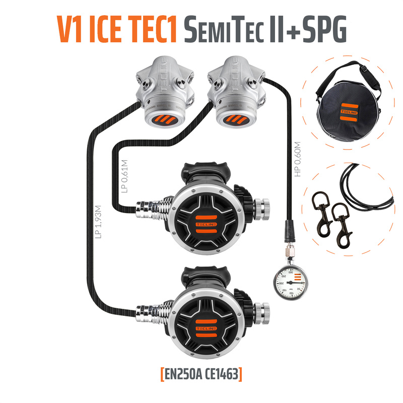  REGULATORE V1 ICE TEC1 SEMITEC II CON SPG - EN250A