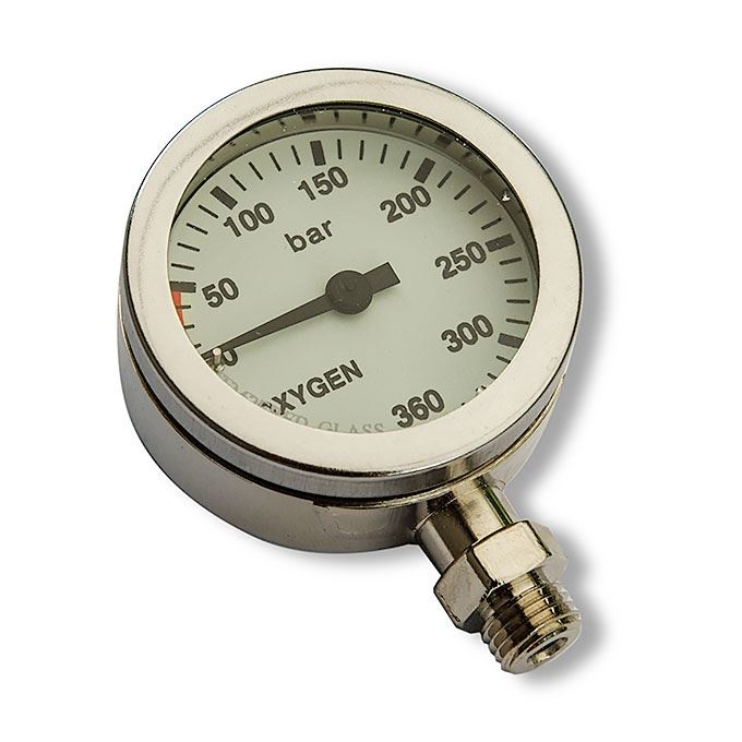  PRESSURE GAUGE OXYGEN 300 bar