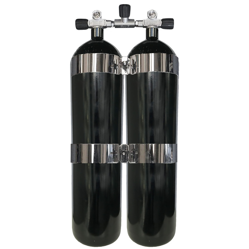  Twinset Steel Cylinders 12 litre, 230 bar